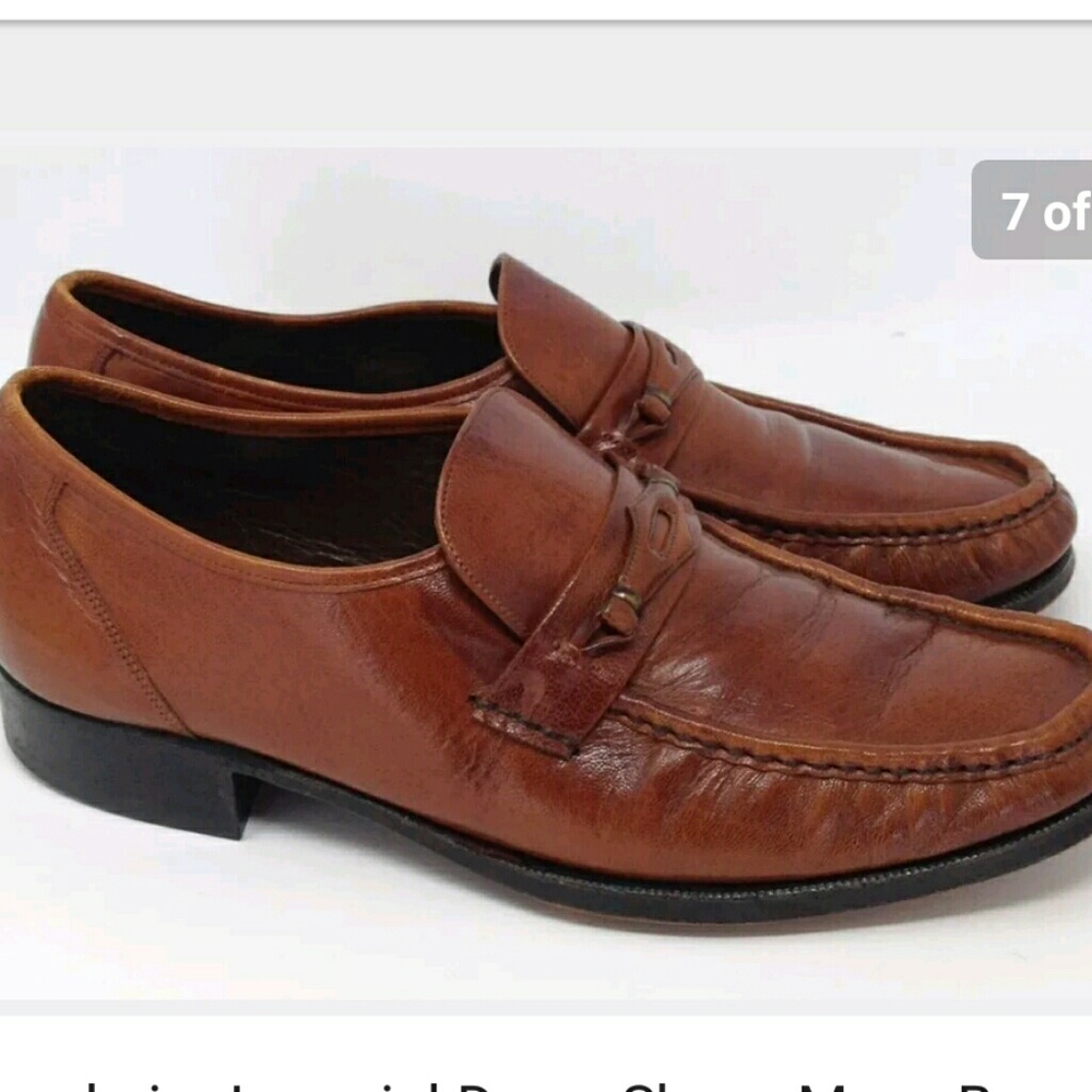 Florsheim Imperial Bit Strap Pinch Loafers 9 E - Picture 6 of 8